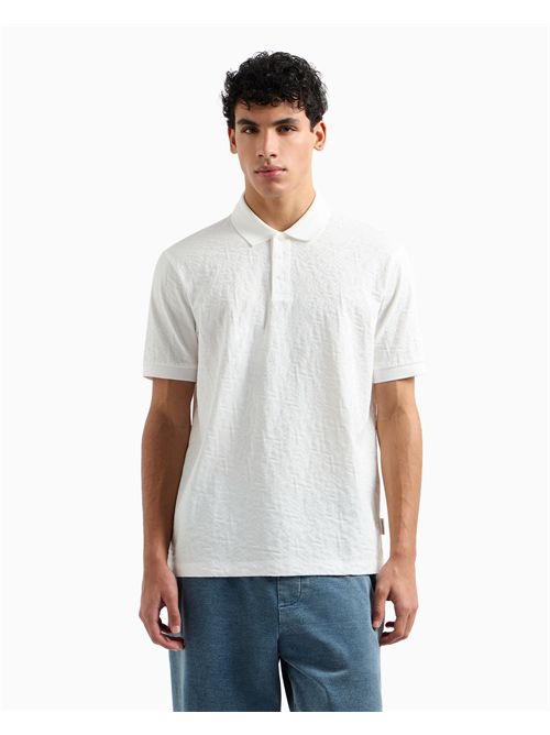 polo man white ARMANI EXCHANGE | XM000477AF10337/F0015